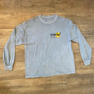 PacSun Men’s “Yellowstone” Long Sleeve Shirt